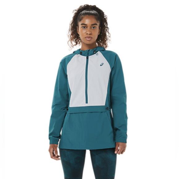 Asics Anorak Pullover Jacket Women's Large - Picture 1 of 7